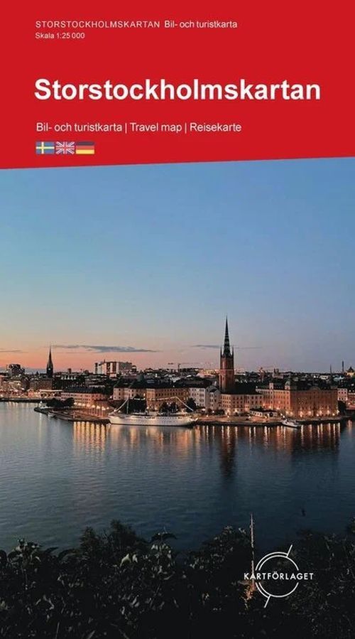 Storstockholmskartan : bil- och turistkarta : travel map : Reisekarte