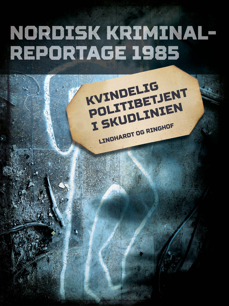 Kvindelig politibetjent i skudlinien