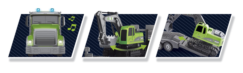D2 RC EXCAVATOR OG TRUCK