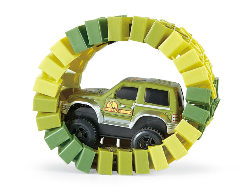 Multi-Track Dino bilbane 168 dele