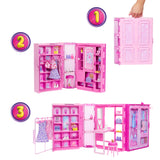 Barbie Fashion Fun Dream Closet med dukke
