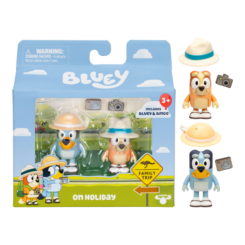 BLUEY Figur 2-pak ass