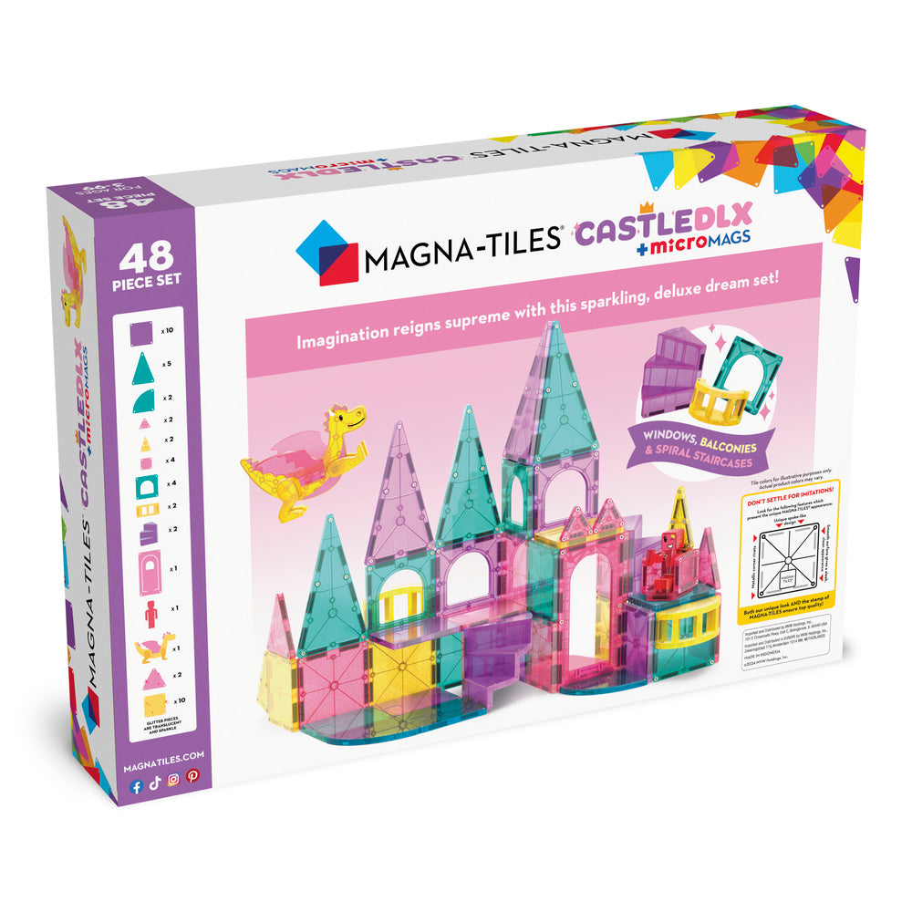 MAGNA-TILES Castle Deluxe 48 stk