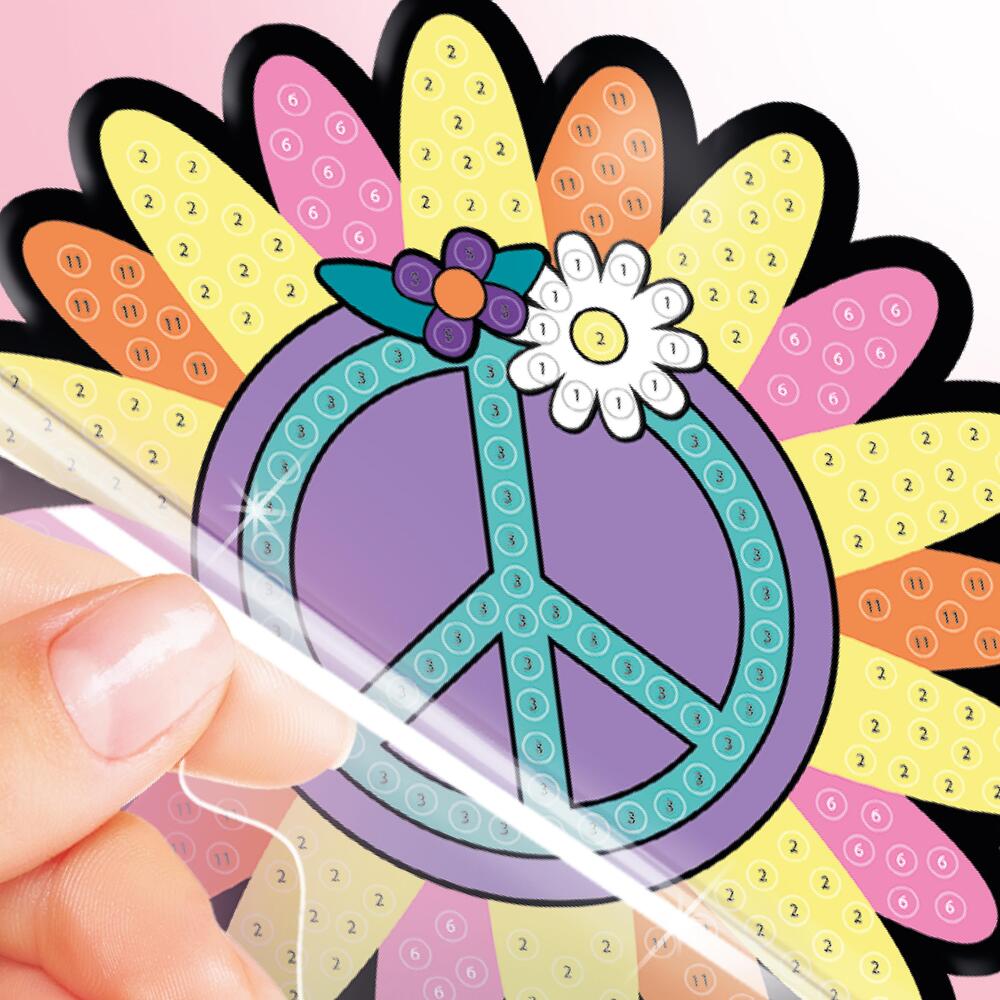 Style 4 Ever Diamond Art 3-i-1 Etui med LED-Lys