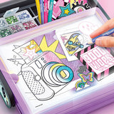 Style 4 Ever Diamond Art 3-i-1 Etui med LED-Lys