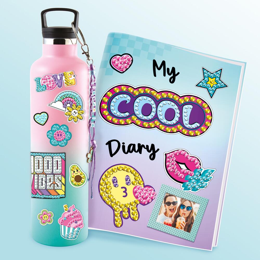 Style 4 Ever Diamond Art 3-i-1 Etui med LED-Lys