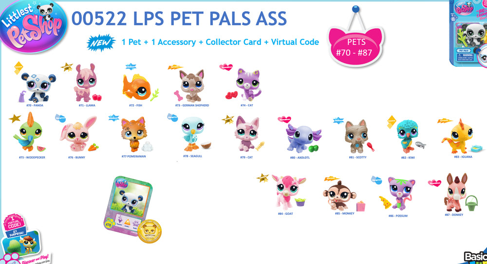Littlest Pet Shop Pet Pals ass