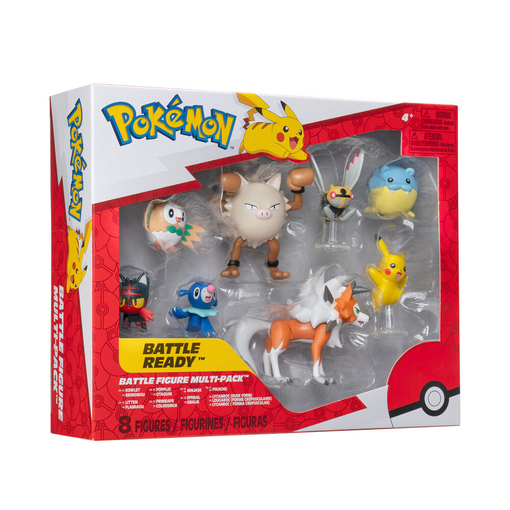Pokemon Battle Figure 8-Pak