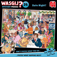 Puslespil Wasgij Mystery 26 date night! 1000 brikker