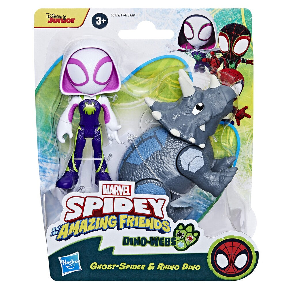 Spidey and Friends Heroe Dino Webs Figure ass