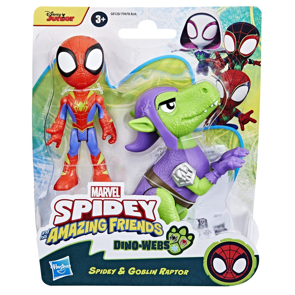 Spidey and Friends Heroe Dino Webs Figure ass