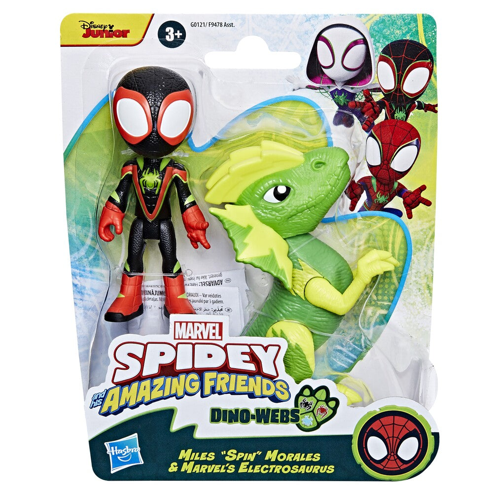 Spidey and Friends Heroe Dino Webs Figure ass