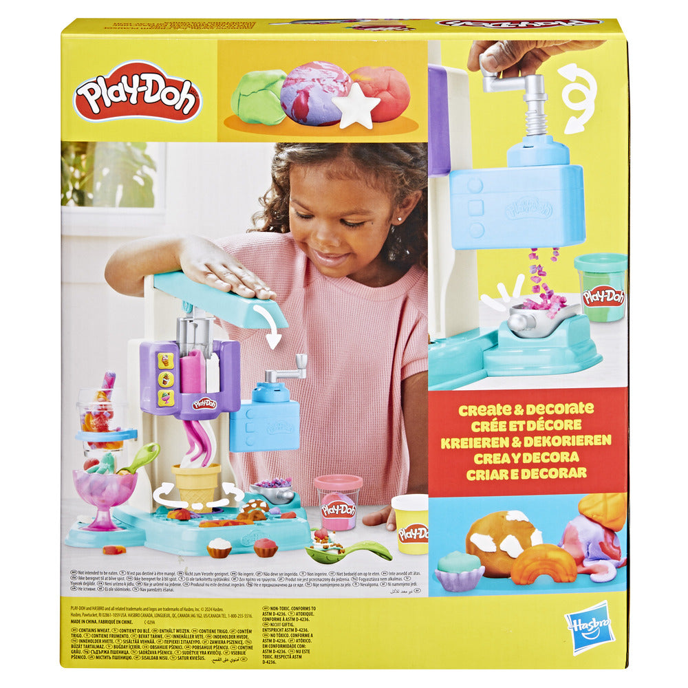 D2 Play-Doh Rainbow Swirl Ice Cream Playset