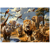 Puslespil wild animals 1000 brikker