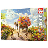 Puslespil carrying flowers 1000 brikker