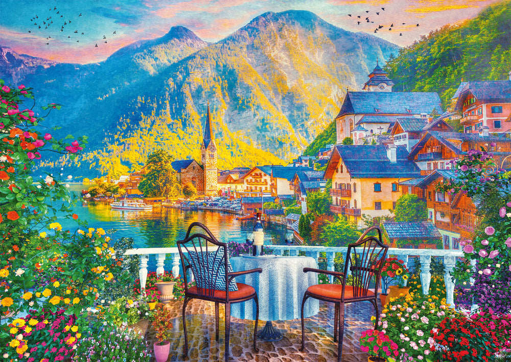 Puslespil Scenic Hallstatt 1000 brikker