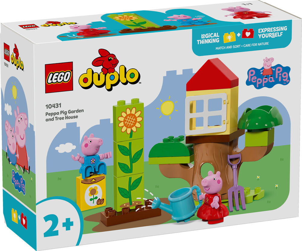 10431 LEGO DUPLO Peppa Pig Gurli Gris' have og trætophus