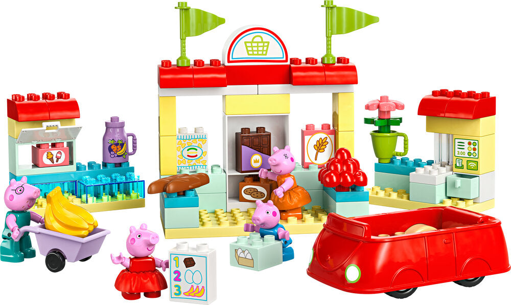 10434 LEGO DUPLO Peppa Pig Gurli Gris i supermarkedet