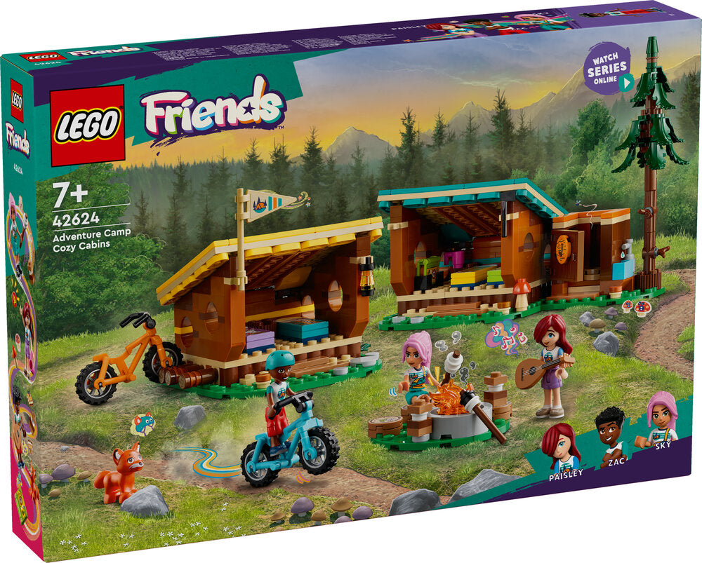 42624 LEGO Friends Adventure Camp – hyggelige hytter