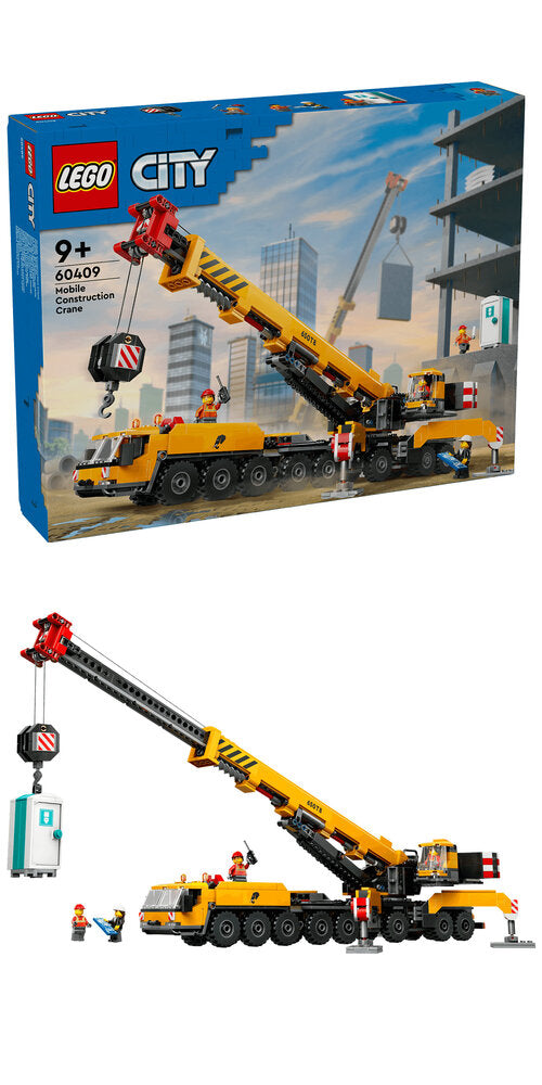 60409 LEGO City Big Vehicles Gul mobil byggekran
