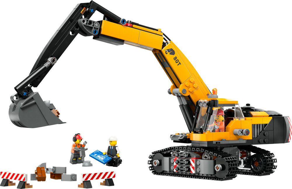 60420 LEGO City Big Vehicles Gul gravemaskine