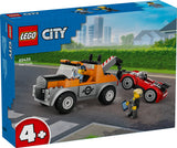 60435 LEGO City Great Vehicles Kranvogn og sportsvognsreparation