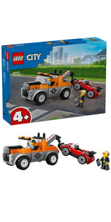 60435 LEGO City Great Vehicles Kranvogn og sportsvognsreparation