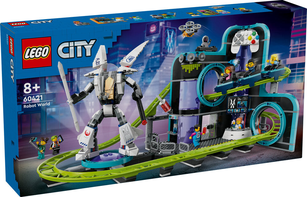 60421 LEGO My City Robot World rutsjebanepark