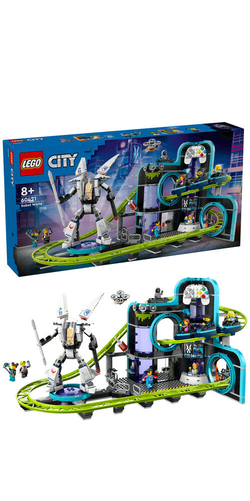 60421 LEGO My City Robot World rutsjebanepark