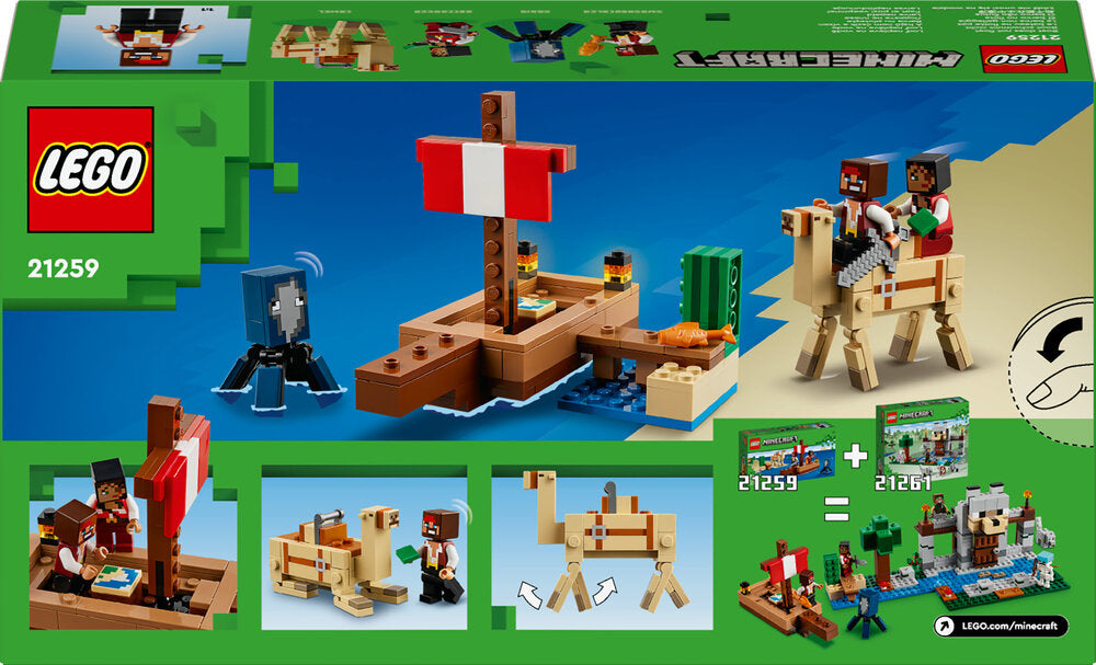 21259 LEGO Minecraft Piratskibsrejsen