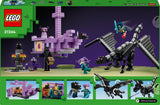 21264 LEGO Minecraft Ender-dragen og End-skibet