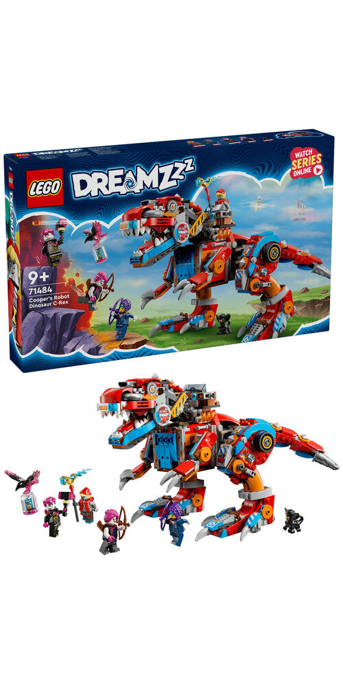 71484 LEGO DREAMZzz Coopers robotdinosaur C-Rex