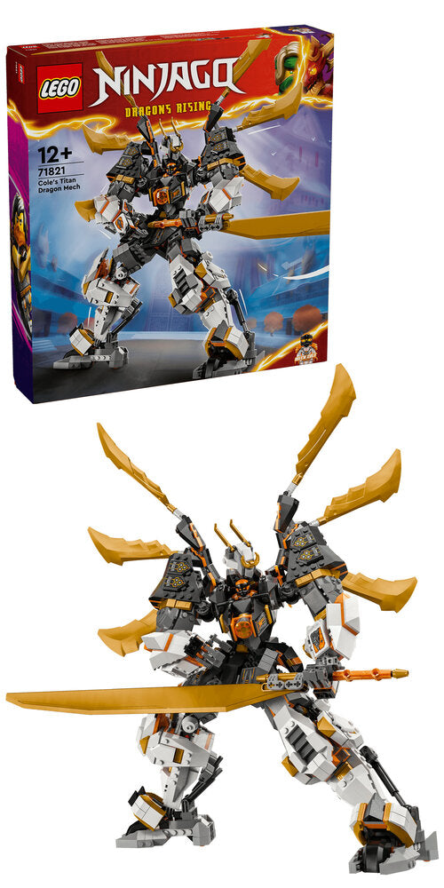 D2 71821 LEGO Ninjago Coles titandrage-mech