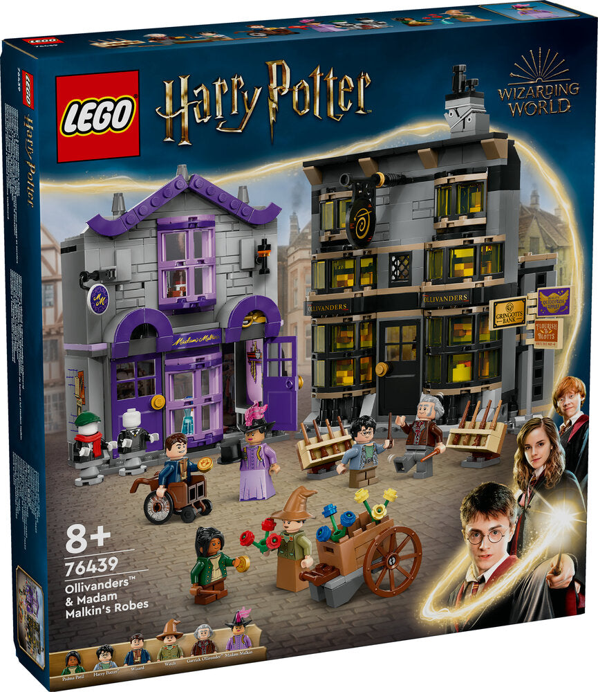 76439 LEGO Harry Potter™ Ollivanders™ og Madam Malkins kapper