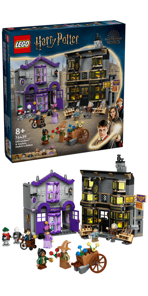 76439 LEGO Harry Potter™ Ollivanders™ og Madam Malkins kapper