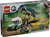 76966 LEGO Jurassic World Dinosaurmissioner: Allosaurus-transportvogn