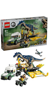 76966 LEGO Jurassic World Dinosaurmissioner: Allosaurus-transportvogn