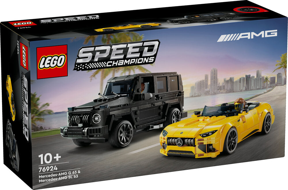 76924 LEGO Speed Champions Mercedes-AMG G 63 og Mercedes-AMG SL 63
