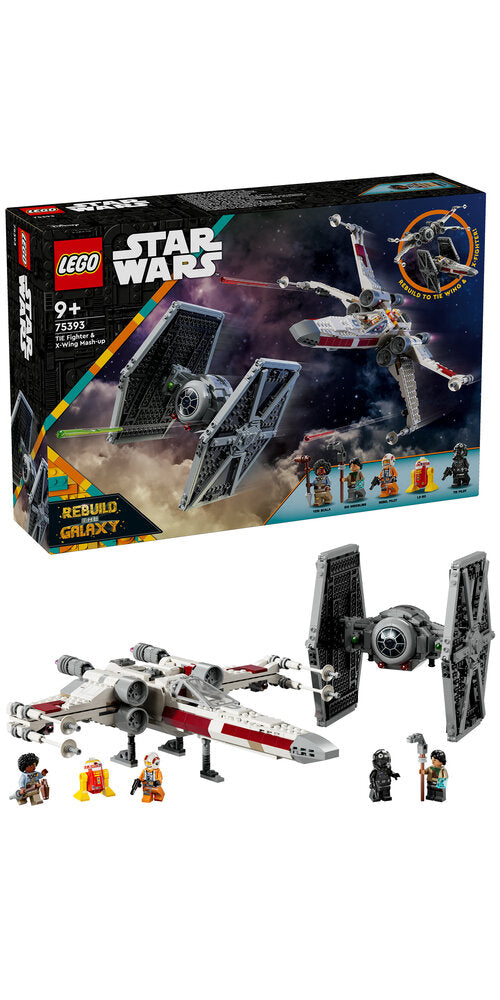75393 LEGO Star Wars Kombimodel: TIE-jager og X-wing