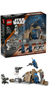 75373 LEGO Star Wars Battle Pack med bagholdet på Mandalore™