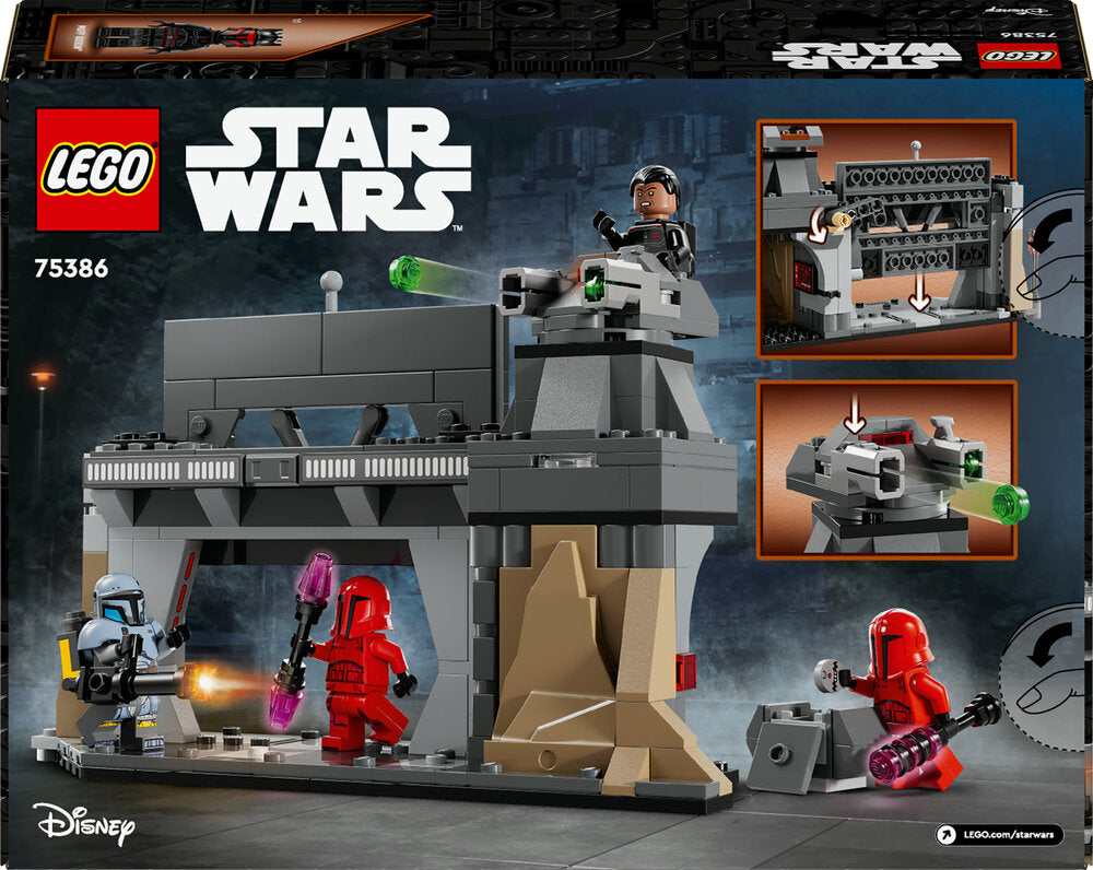 75386 LEGO Star Wars Paz Vizsla™ og moff Gideons™ kamp