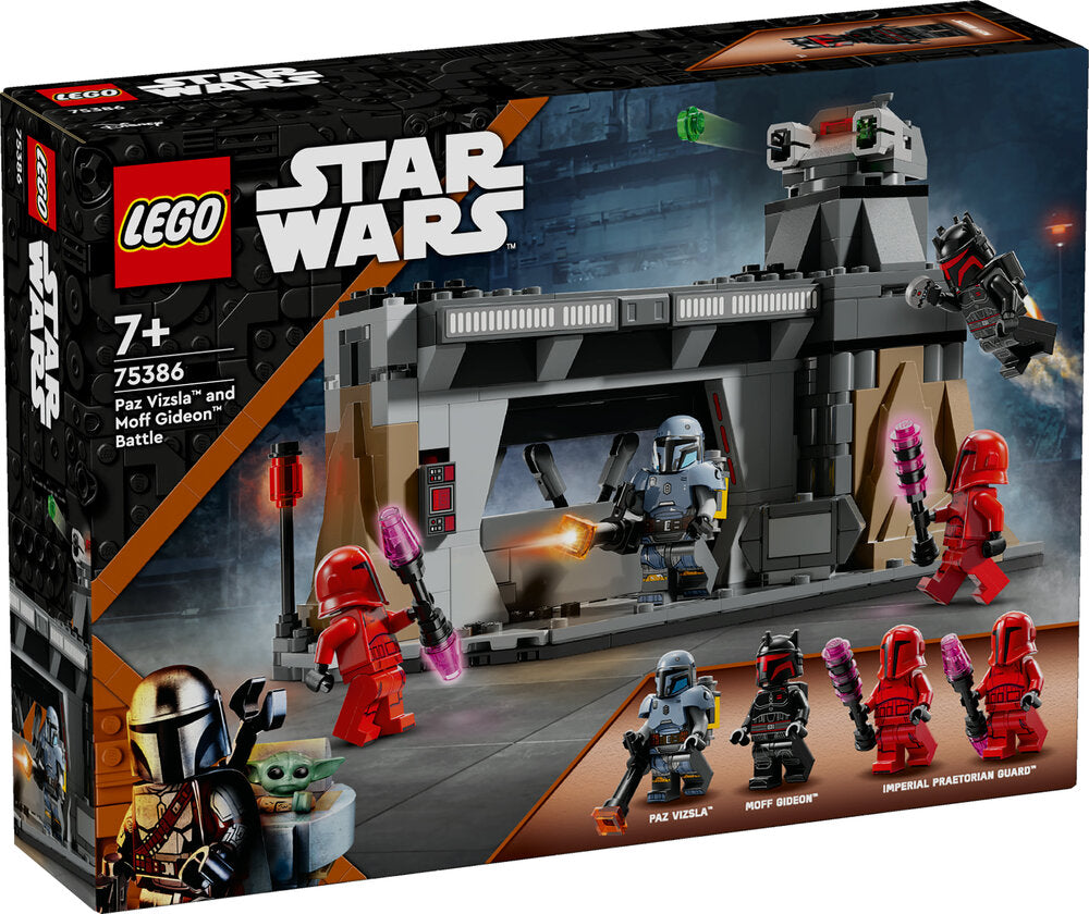 75386 LEGO Star Wars Paz Vizsla™ og moff Gideons™ kamp