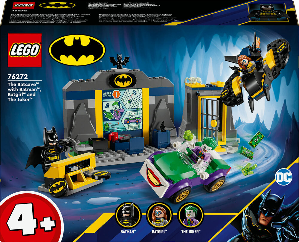 76272 LEGO Super Heroes DC Bathulen med Batman™, Batgirl™ og Jokeren
