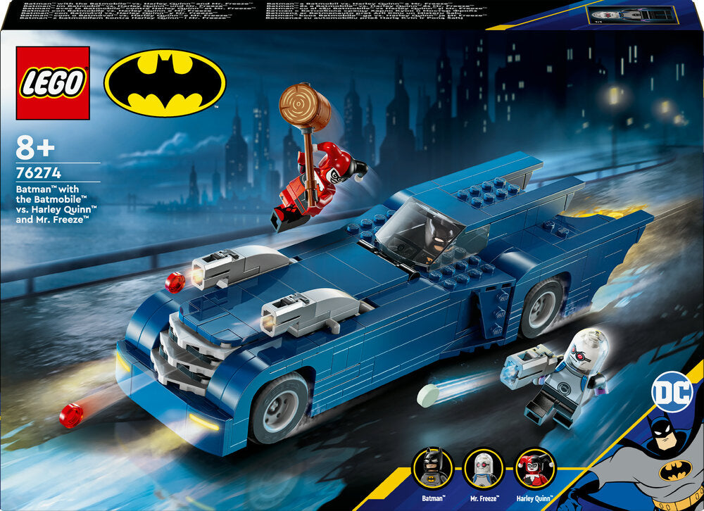 76274 LEGO Super Heroes DC Batman™ og Batmobile™ mod Harley Quinn™ og Mr. Freeze™