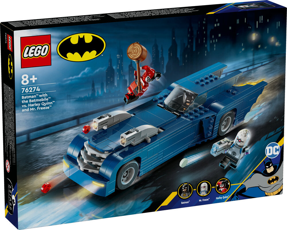 76274 LEGO Super Heroes DC Batman™ og Batmobile™ mod Harley Quinn™ og Mr. Freeze™