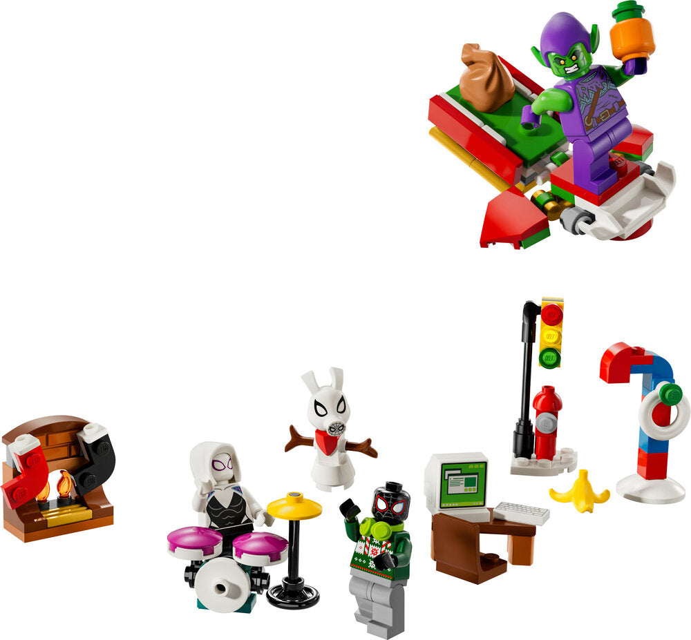 76293 LEGO Super Heroes Marvel Spider-Man julekalender 2024
