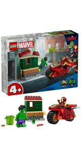 76287 LEGO Super Heroes Marvel Iron Man med motorcykel og Hulk