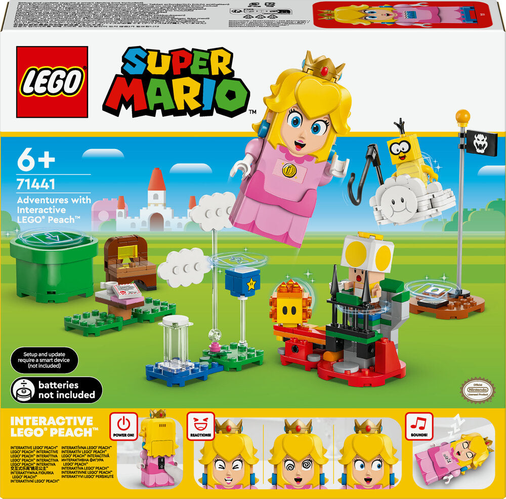 D3 71441 LEGO Super Mario Eventyr med interaktiv LEGO® Peach™