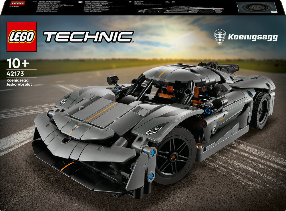 D2 42173 LEGO Technic Koenigsegg Jesko Absolut-hyperbil – grå