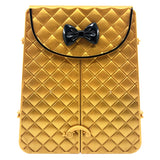 SHIMMER N SPARKLE COSMETIC BACKPACK GOLD